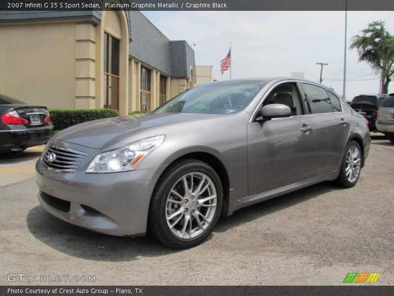 Platinum Graphite Metallic / Graphite Black 2007 Infiniti G 35 S Sport Sedan