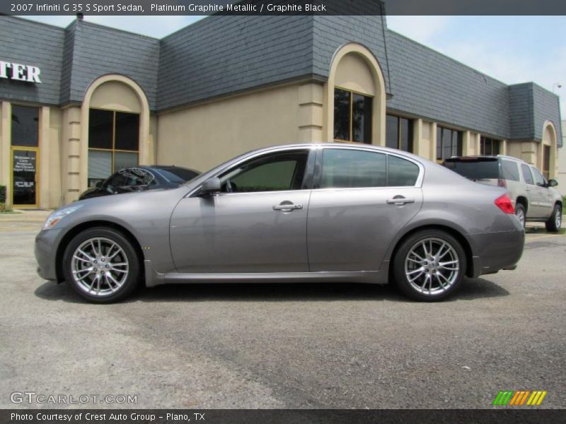 Platinum Graphite Metallic / Graphite Black 2007 Infiniti G 35 S Sport Sedan