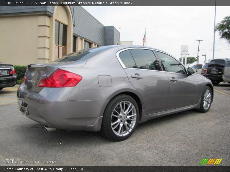 Platinum Graphite Metallic / Graphite Black 2007 Infiniti G 35 S Sport Sedan