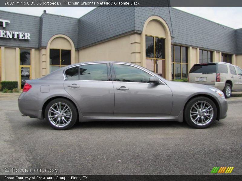 Platinum Graphite Metallic / Graphite Black 2007 Infiniti G 35 S Sport Sedan