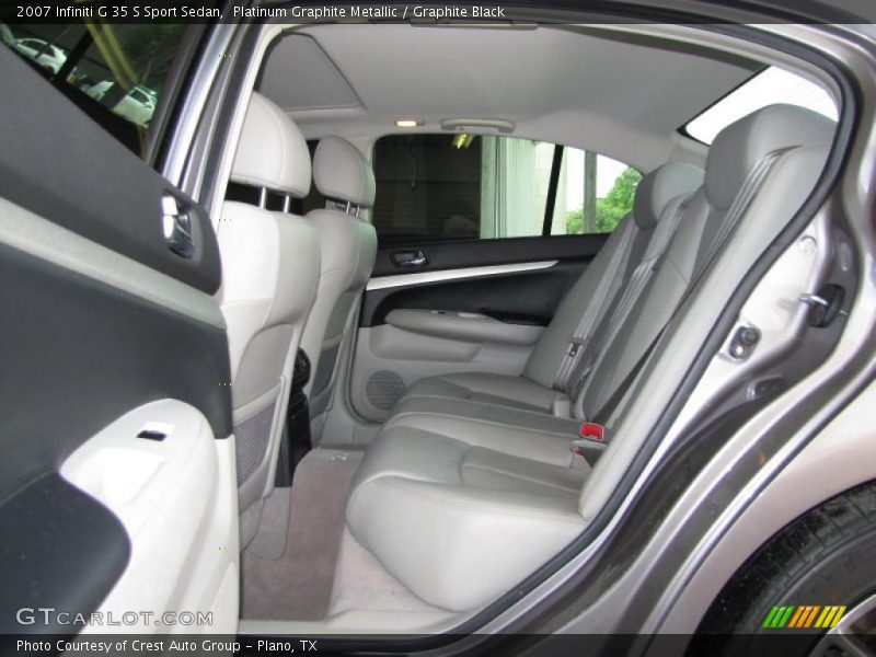 Platinum Graphite Metallic / Graphite Black 2007 Infiniti G 35 S Sport Sedan