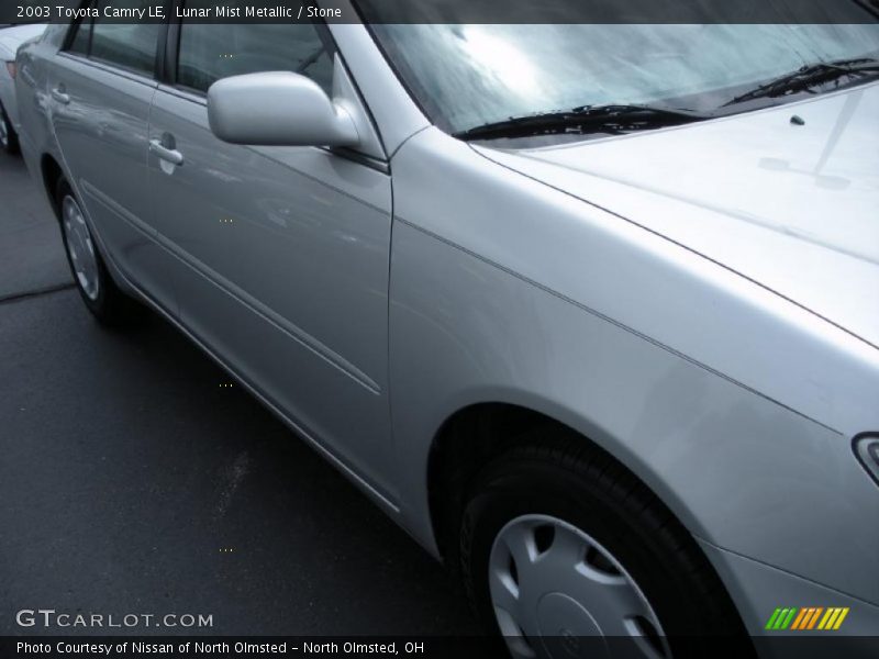 Lunar Mist Metallic / Stone 2003 Toyota Camry LE