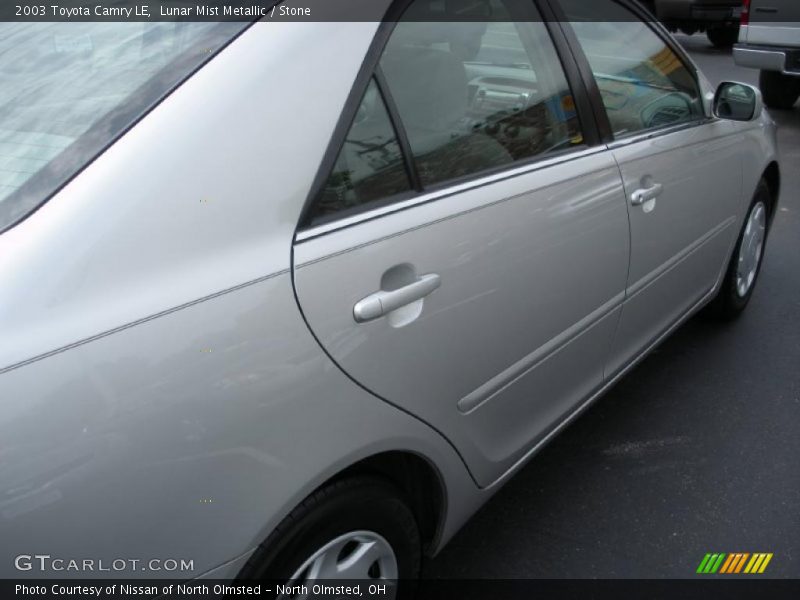 Lunar Mist Metallic / Stone 2003 Toyota Camry LE