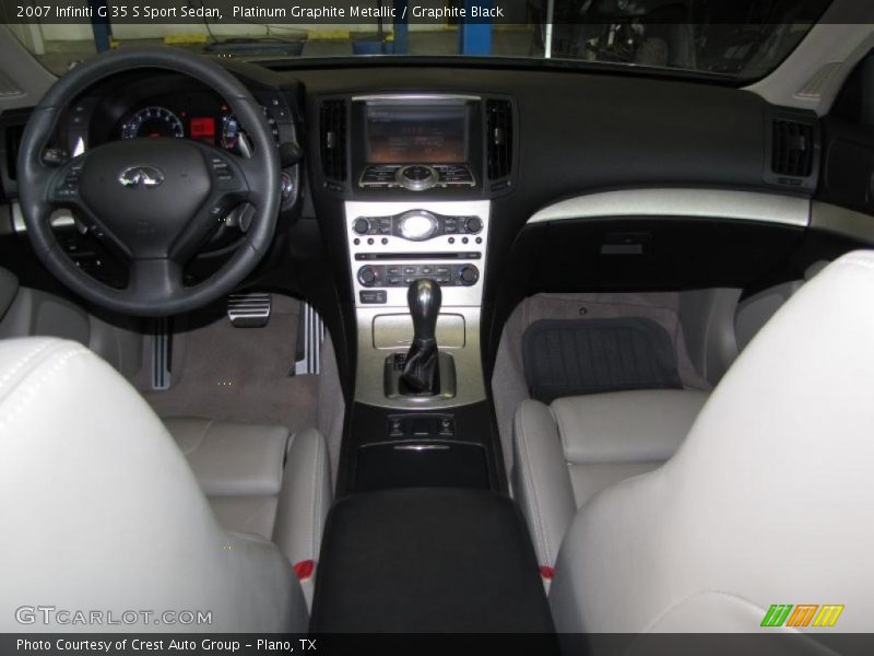 Platinum Graphite Metallic / Graphite Black 2007 Infiniti G 35 S Sport Sedan