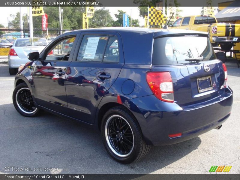 Nautical Blue Metallic / Charcoal Gray 2008 Scion xD