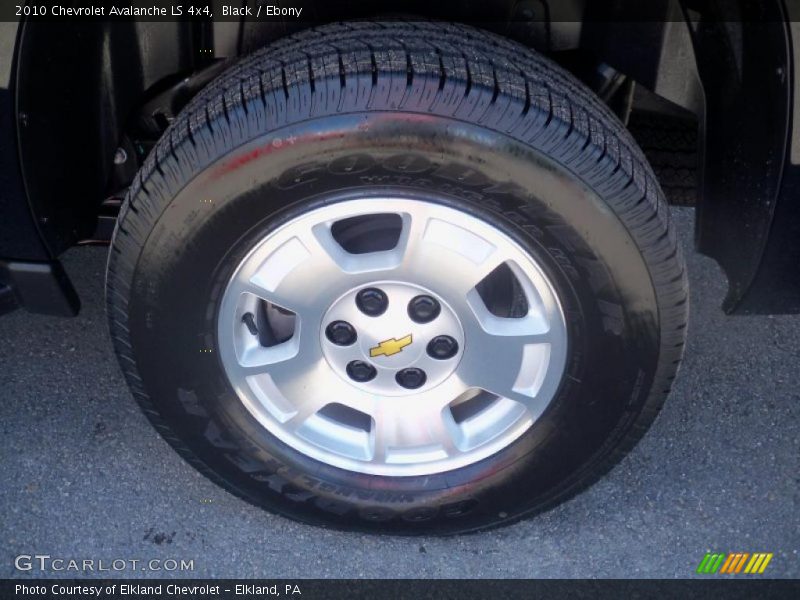 Black / Ebony 2010 Chevrolet Avalanche LS 4x4