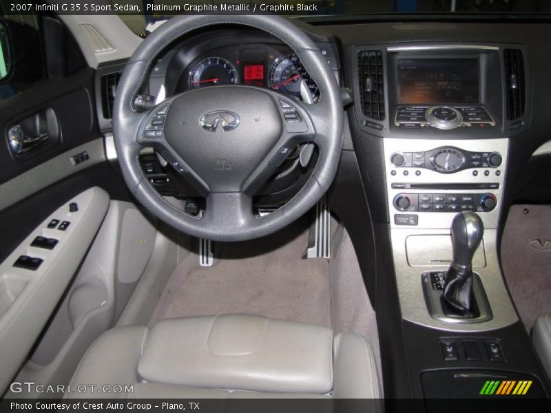 Platinum Graphite Metallic / Graphite Black 2007 Infiniti G 35 S Sport Sedan
