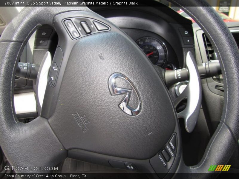 Platinum Graphite Metallic / Graphite Black 2007 Infiniti G 35 S Sport Sedan