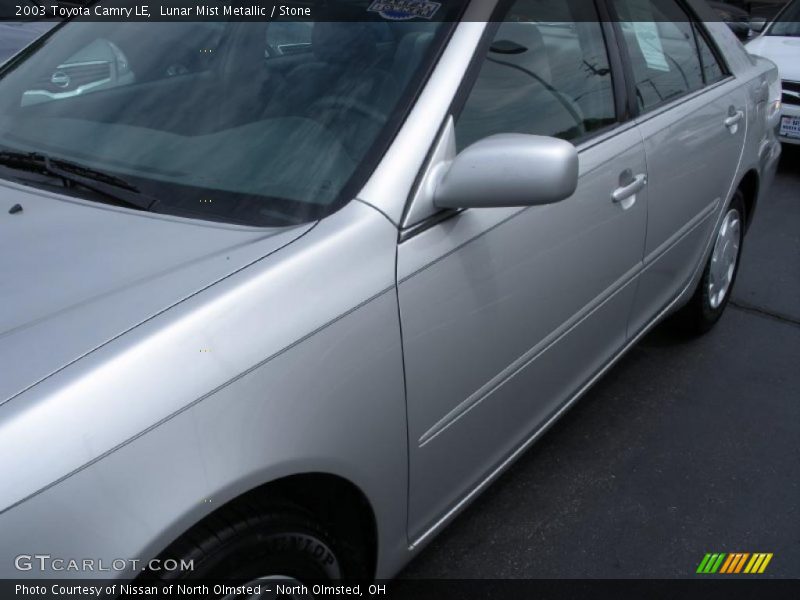 Lunar Mist Metallic / Stone 2003 Toyota Camry LE