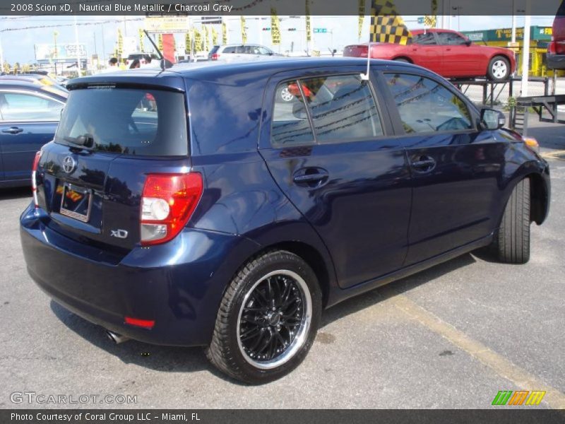 Nautical Blue Metallic / Charcoal Gray 2008 Scion xD