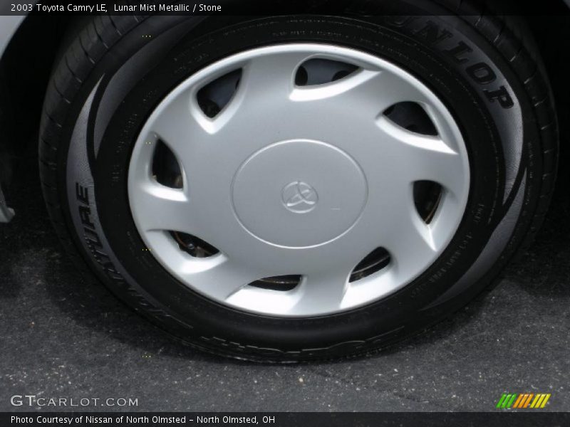 Lunar Mist Metallic / Stone 2003 Toyota Camry LE