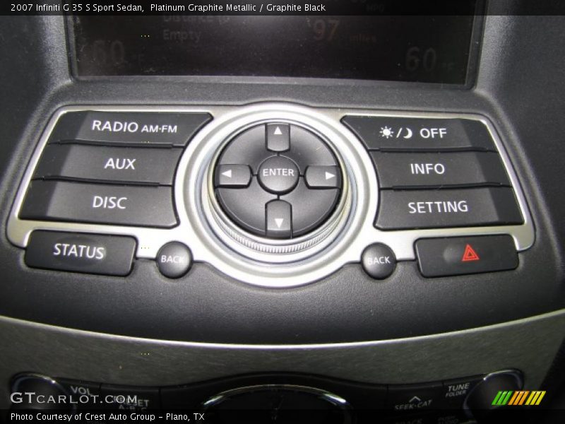Platinum Graphite Metallic / Graphite Black 2007 Infiniti G 35 S Sport Sedan