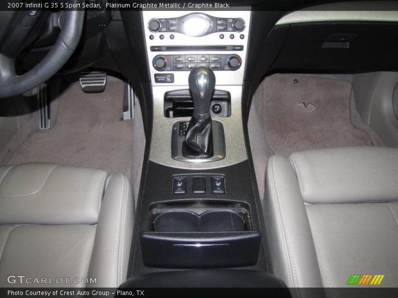 Platinum Graphite Metallic / Graphite Black 2007 Infiniti G 35 S Sport Sedan
