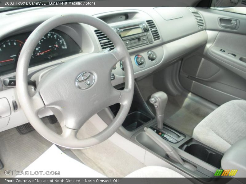 Lunar Mist Metallic / Stone 2003 Toyota Camry LE