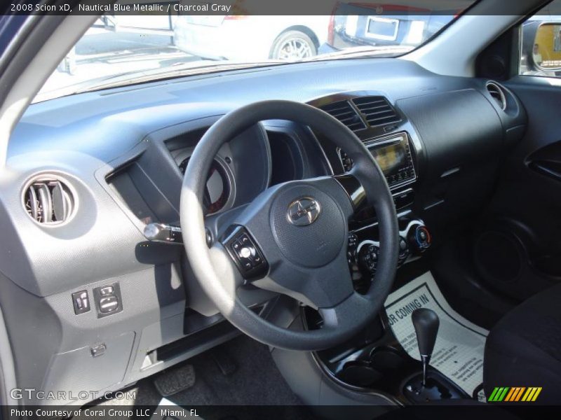 Nautical Blue Metallic / Charcoal Gray 2008 Scion xD