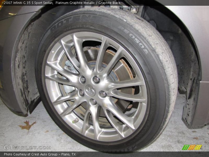 Platinum Graphite Metallic / Graphite Black 2007 Infiniti G 35 S Sport Sedan