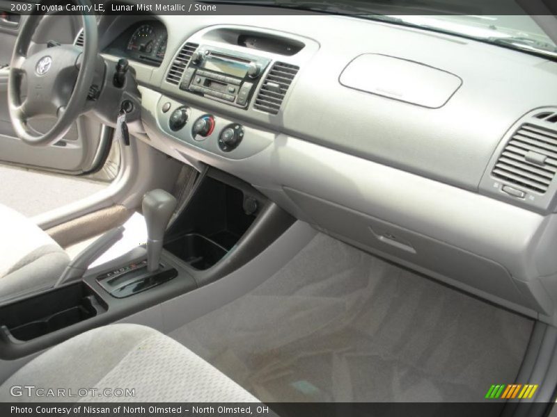 Lunar Mist Metallic / Stone 2003 Toyota Camry LE