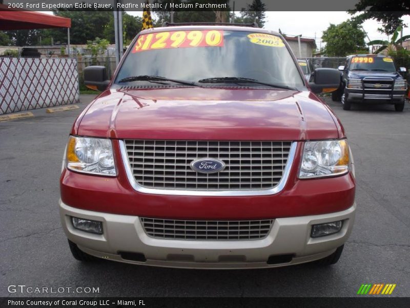 Redfire Metallic / Medium Parchment 2005 Ford Expedition Eddie Bauer