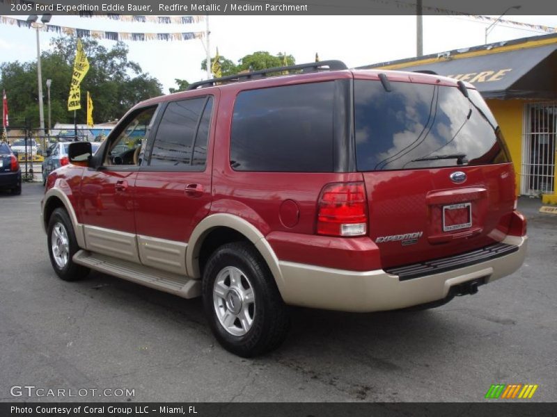 Redfire Metallic / Medium Parchment 2005 Ford Expedition Eddie Bauer