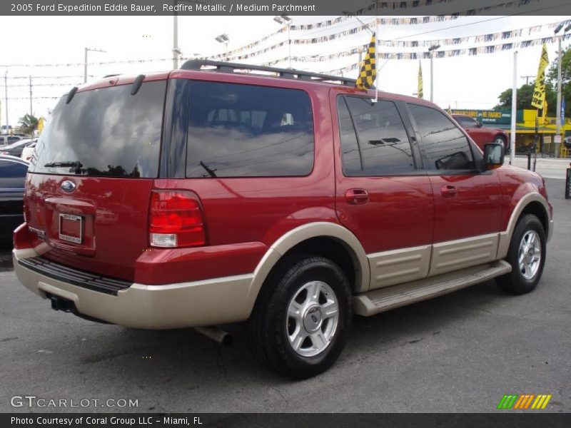 Redfire Metallic / Medium Parchment 2005 Ford Expedition Eddie Bauer
