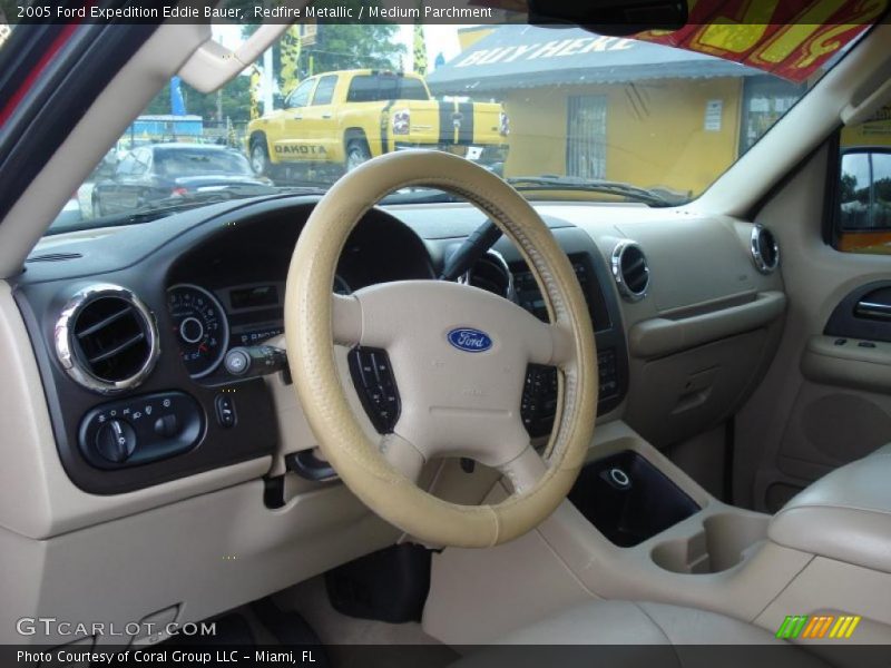 Redfire Metallic / Medium Parchment 2005 Ford Expedition Eddie Bauer