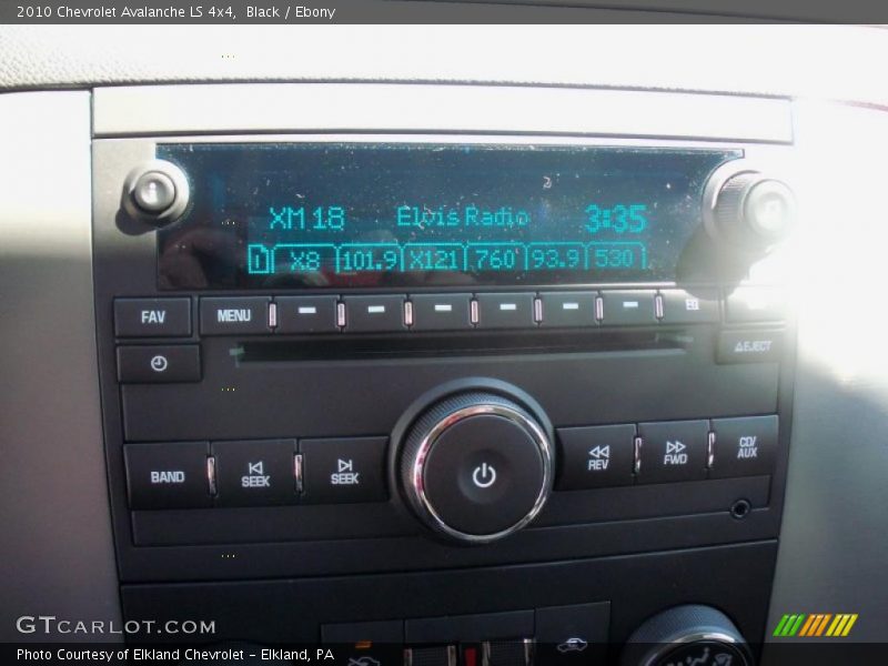 Black / Ebony 2010 Chevrolet Avalanche LS 4x4