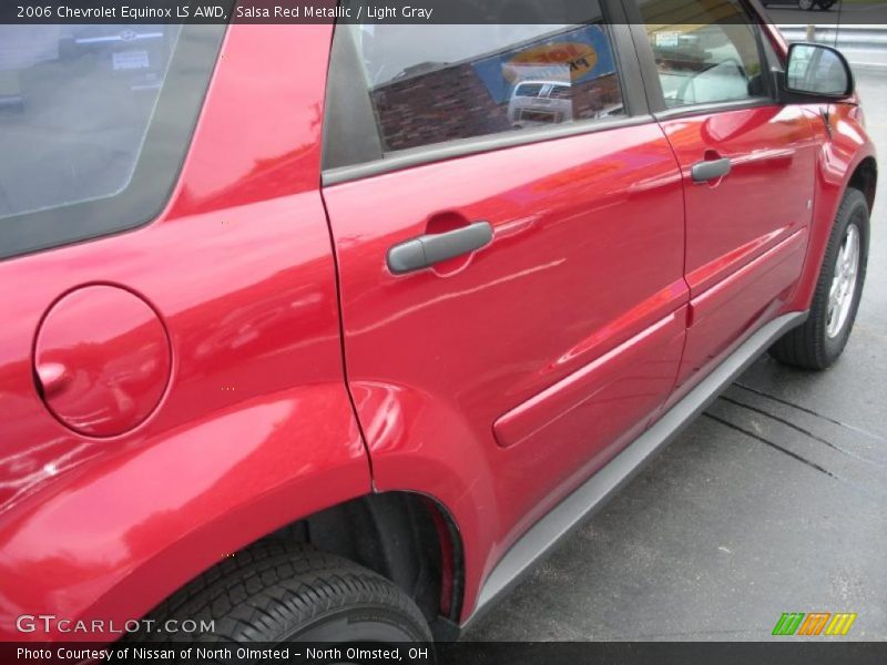 Salsa Red Metallic / Light Gray 2006 Chevrolet Equinox LS AWD