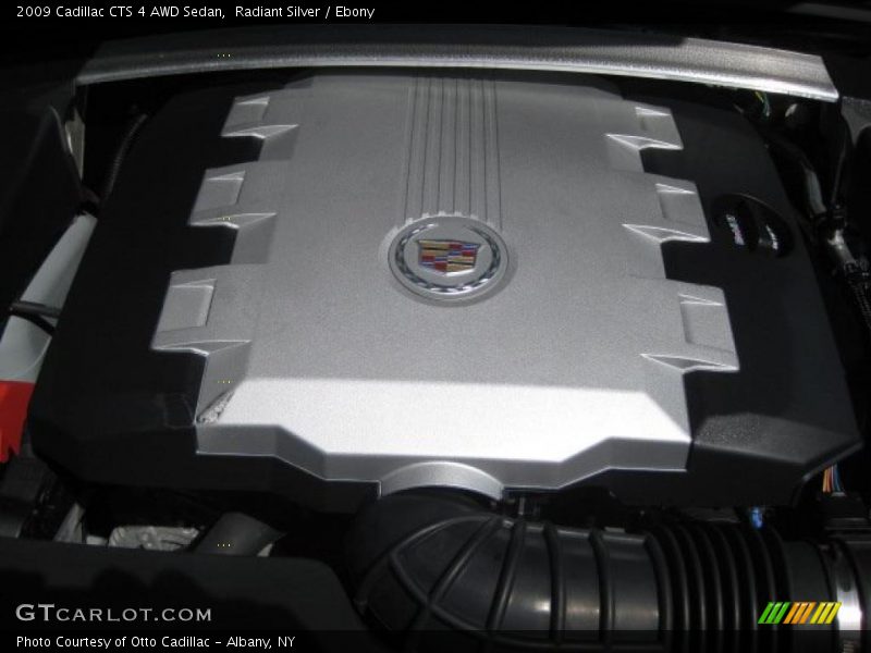 Radiant Silver / Ebony 2009 Cadillac CTS 4 AWD Sedan