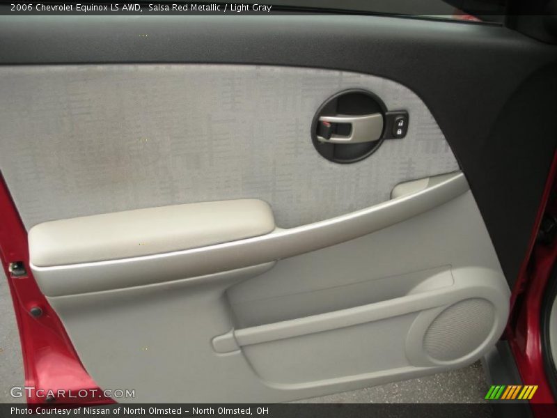 Salsa Red Metallic / Light Gray 2006 Chevrolet Equinox LS AWD