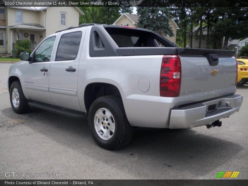 Sheer Silver Metallic / Ebony 2010 Chevrolet Avalanche LS 4x4