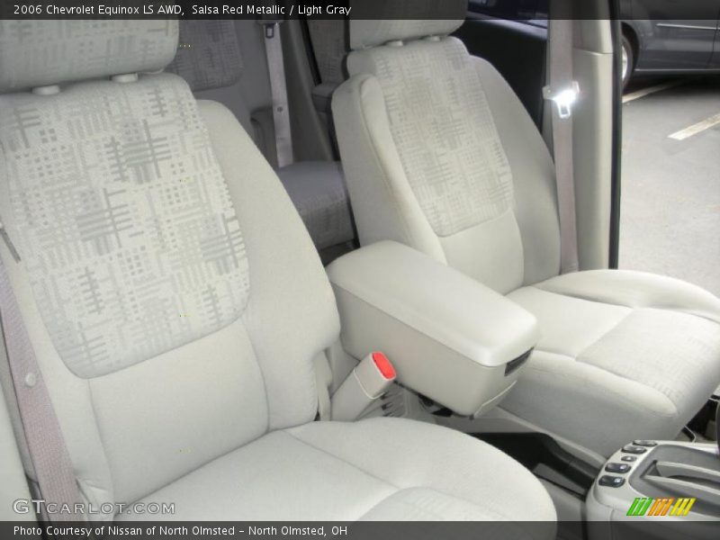 Salsa Red Metallic / Light Gray 2006 Chevrolet Equinox LS AWD