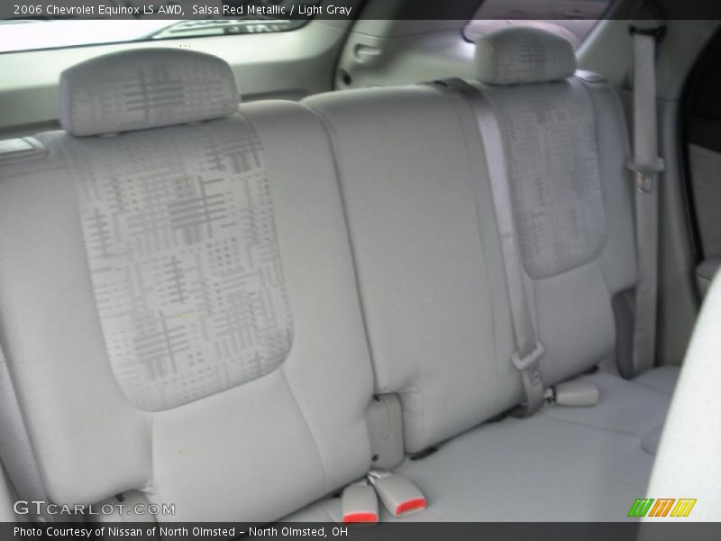 Salsa Red Metallic / Light Gray 2006 Chevrolet Equinox LS AWD
