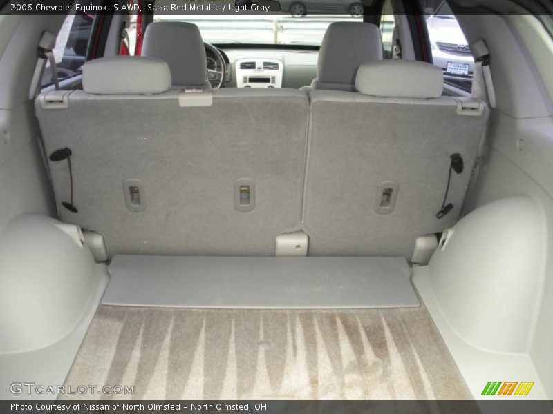 Salsa Red Metallic / Light Gray 2006 Chevrolet Equinox LS AWD