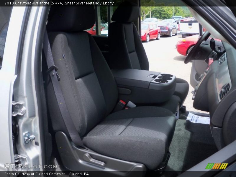 Sheer Silver Metallic / Ebony 2010 Chevrolet Avalanche LS 4x4