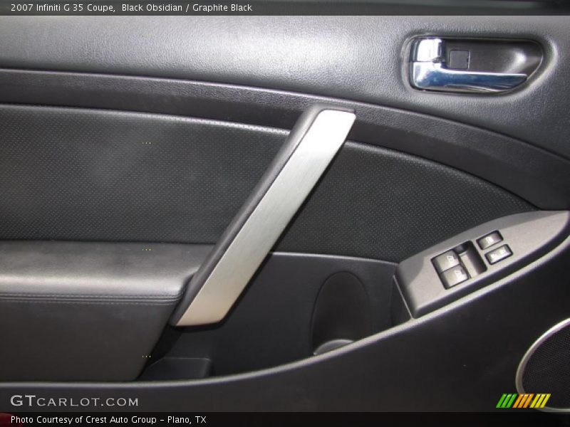 Black Obsidian / Graphite Black 2007 Infiniti G 35 Coupe