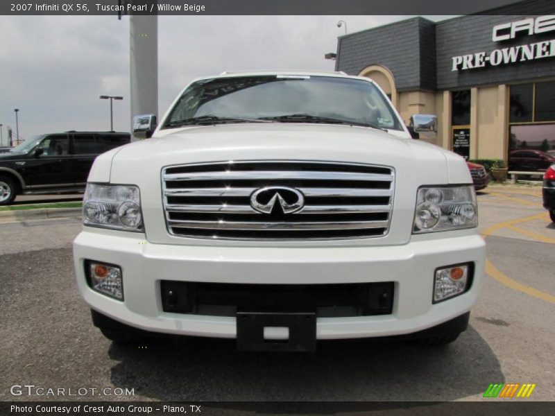 Tuscan Pearl / Willow Beige 2007 Infiniti QX 56