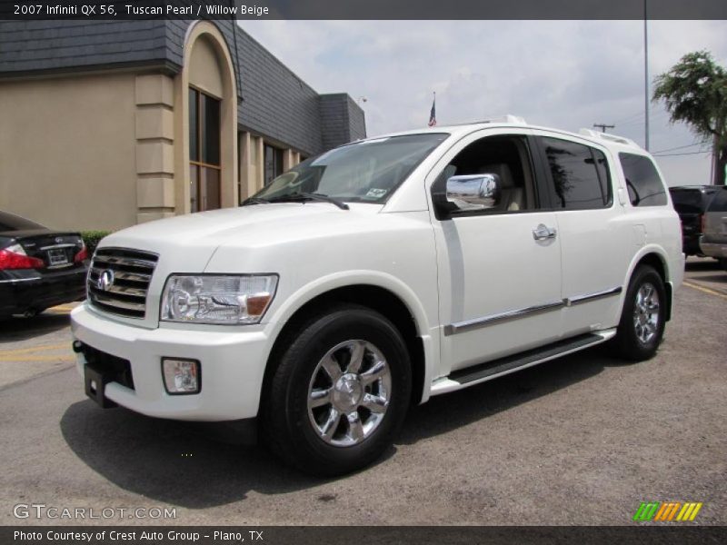 Tuscan Pearl / Willow Beige 2007 Infiniti QX 56