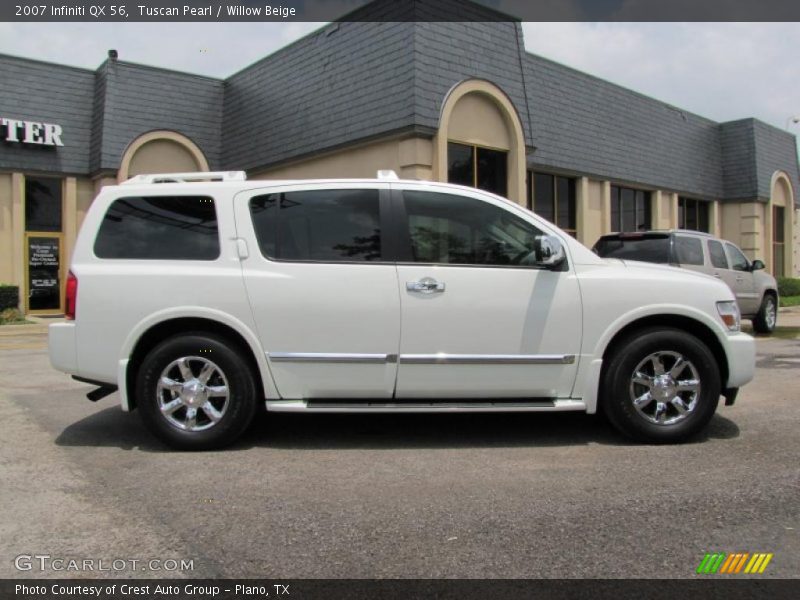 Tuscan Pearl / Willow Beige 2007 Infiniti QX 56