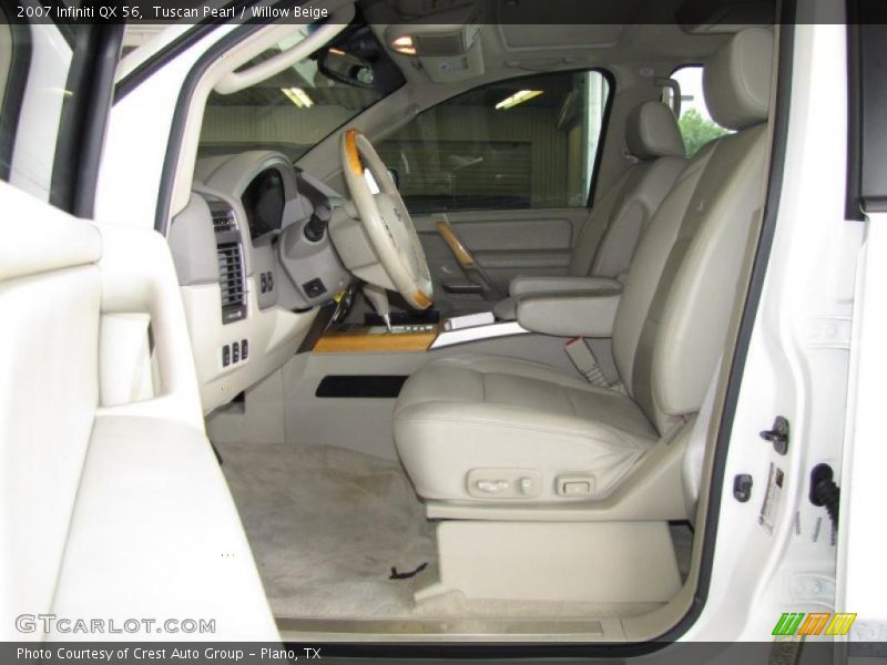 Tuscan Pearl / Willow Beige 2007 Infiniti QX 56