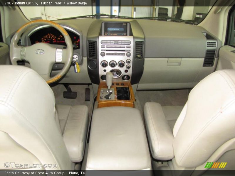 Tuscan Pearl / Willow Beige 2007 Infiniti QX 56