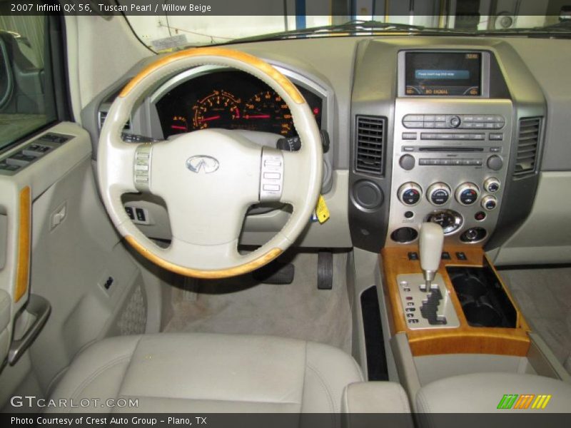 Tuscan Pearl / Willow Beige 2007 Infiniti QX 56