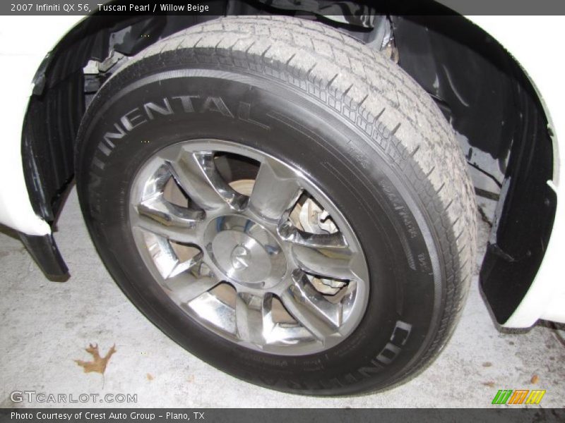 Tuscan Pearl / Willow Beige 2007 Infiniti QX 56