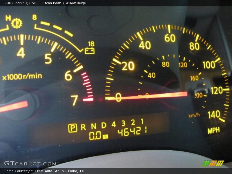 Tuscan Pearl / Willow Beige 2007 Infiniti QX 56