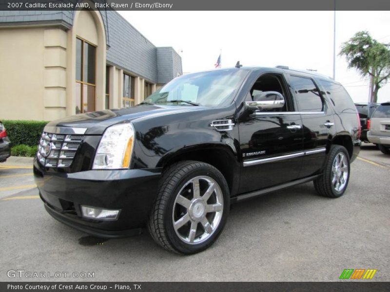 Black Raven / Ebony/Ebony 2007 Cadillac Escalade AWD
