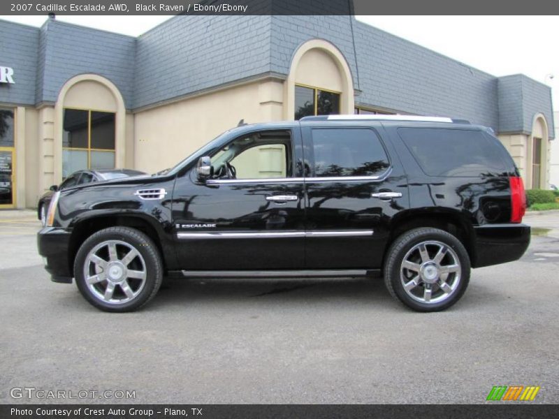 Black Raven / Ebony/Ebony 2007 Cadillac Escalade AWD