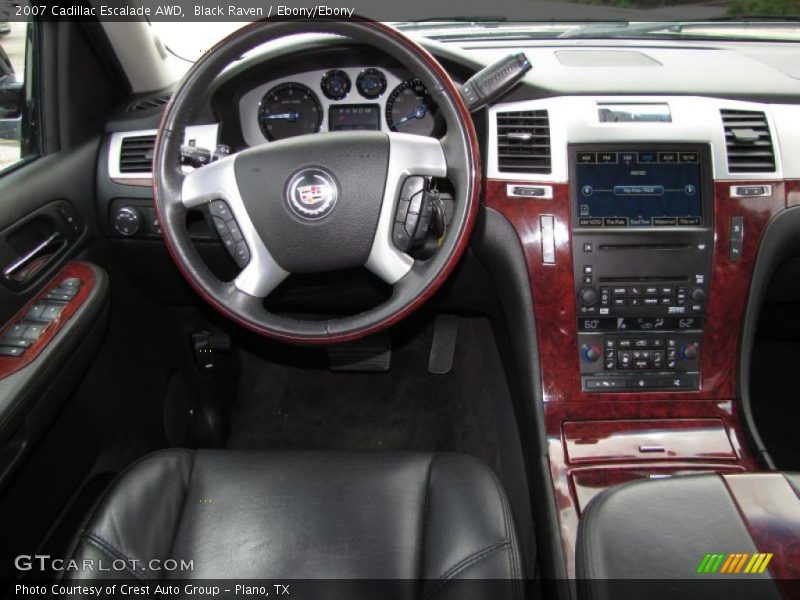 Black Raven / Ebony/Ebony 2007 Cadillac Escalade AWD