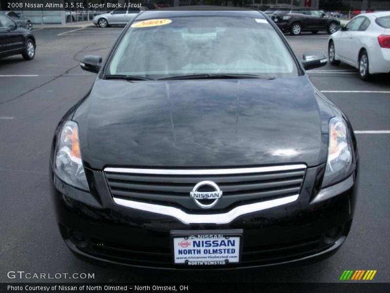 Super Black / Frost 2008 Nissan Altima 3.5 SE