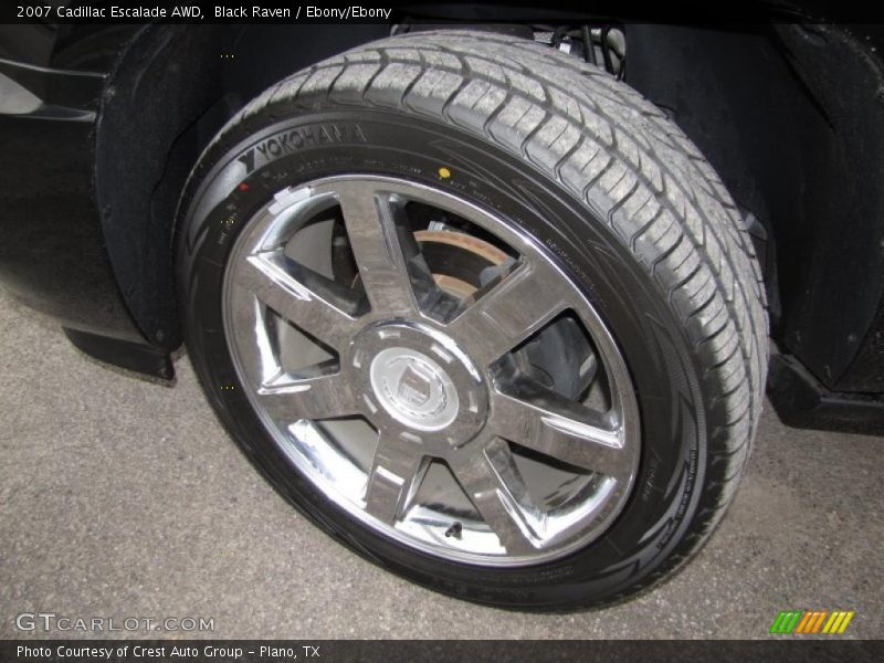 Black Raven / Ebony/Ebony 2007 Cadillac Escalade AWD