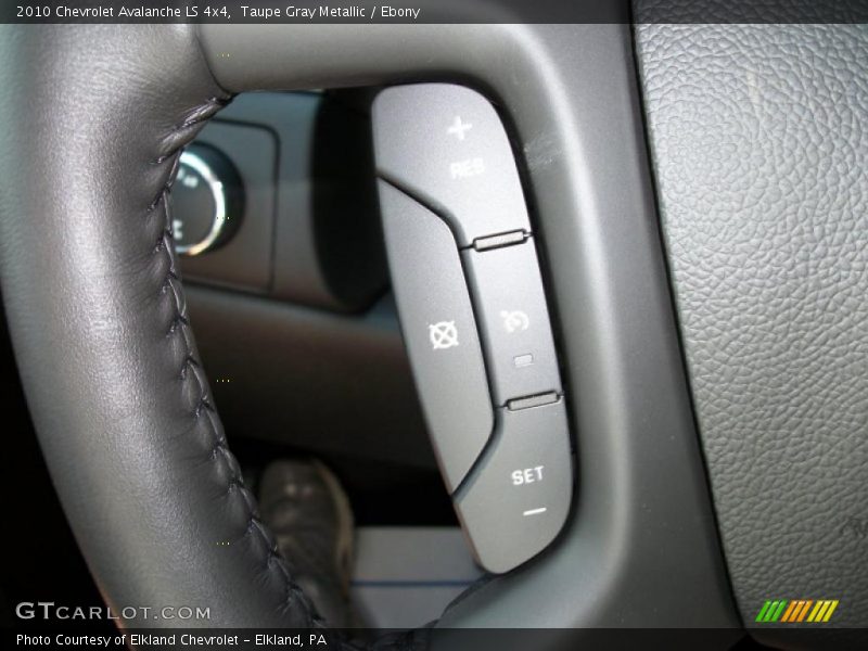 Taupe Gray Metallic / Ebony 2010 Chevrolet Avalanche LS 4x4