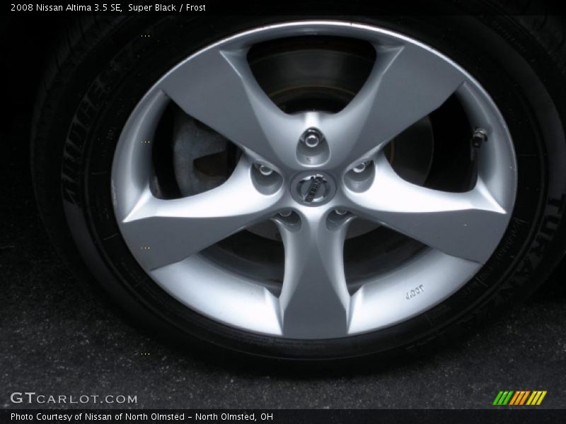 Super Black / Frost 2008 Nissan Altima 3.5 SE